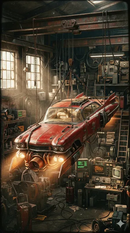 Retrofuturistic Garage Relics