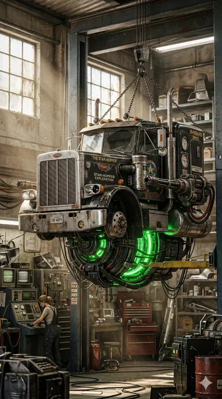 Retrofuturistic Garage Relics