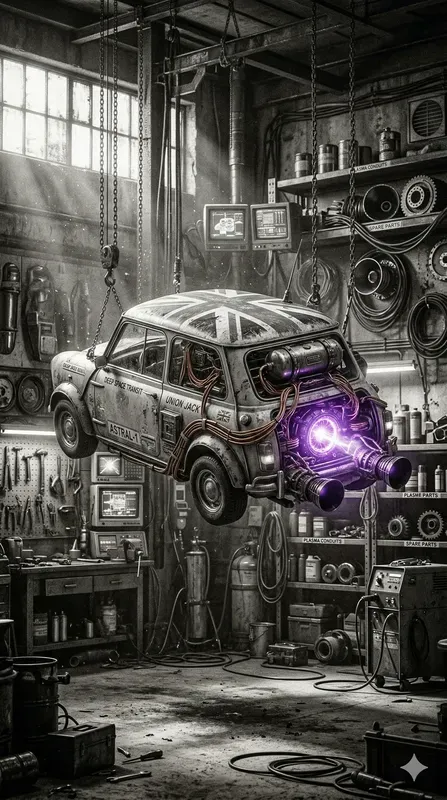 Retrofuturistic Garage Relics