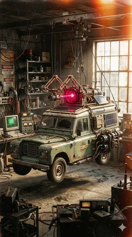 Retrofuturistic Garage Relics