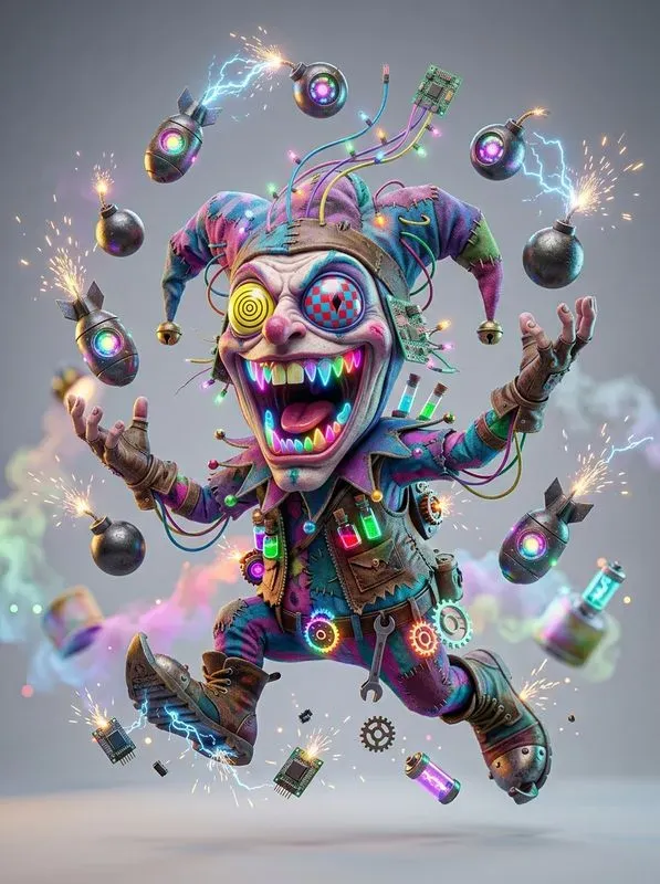 Wildly Colorful 3D Character Bundles