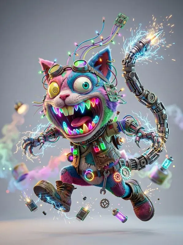 Wildly Colorful 3D Character Bundles