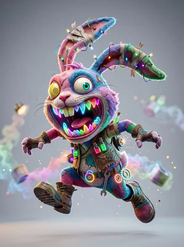 Wildly Colorful 3D Character Bundles