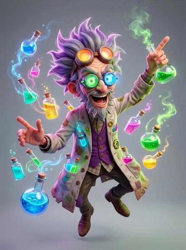 Wildly Colorful 3D Character Bundles