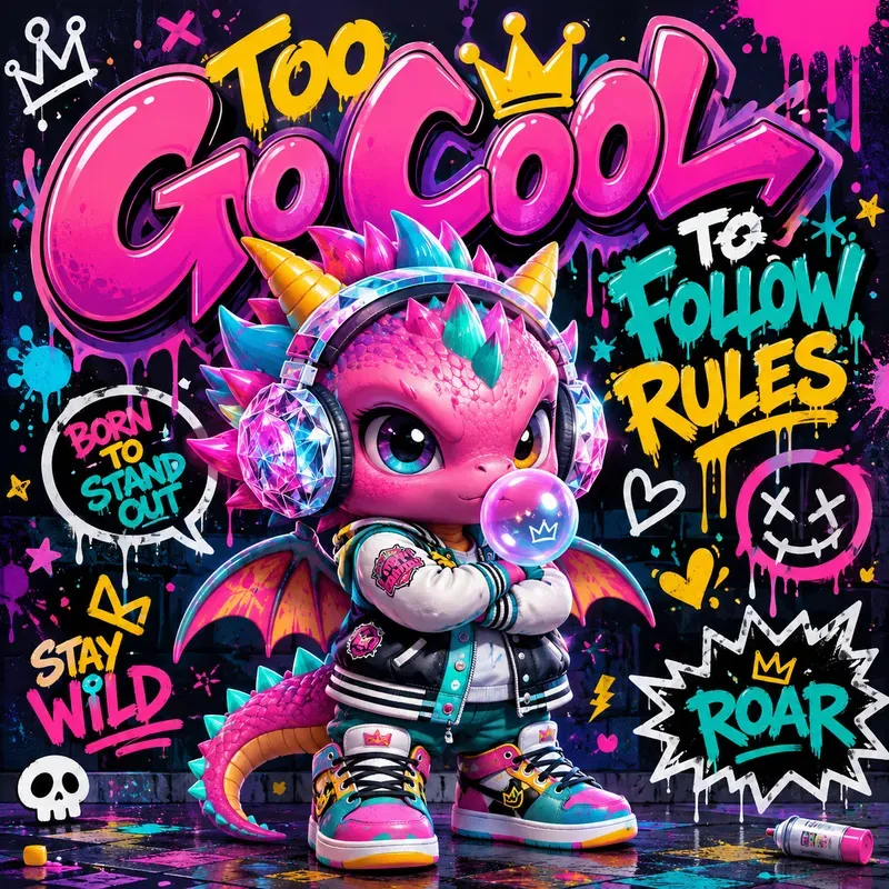 Kawaii Attitude Character Posters