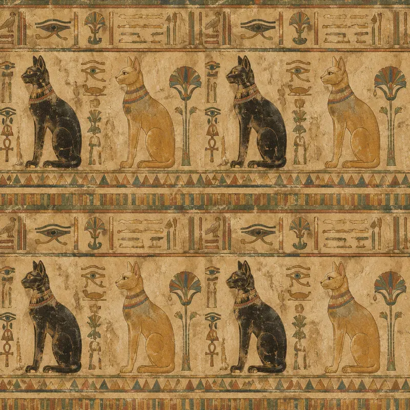 Ancient Egyptian Mural Pattern Generator