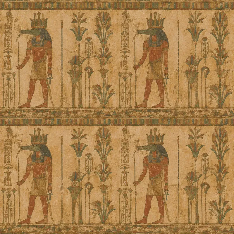 Ancient Egyptian Mural Pattern Generator