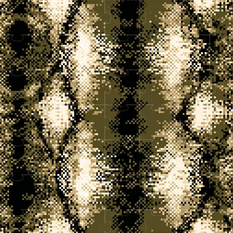 Pixel Art Of Snake Skin Patterns