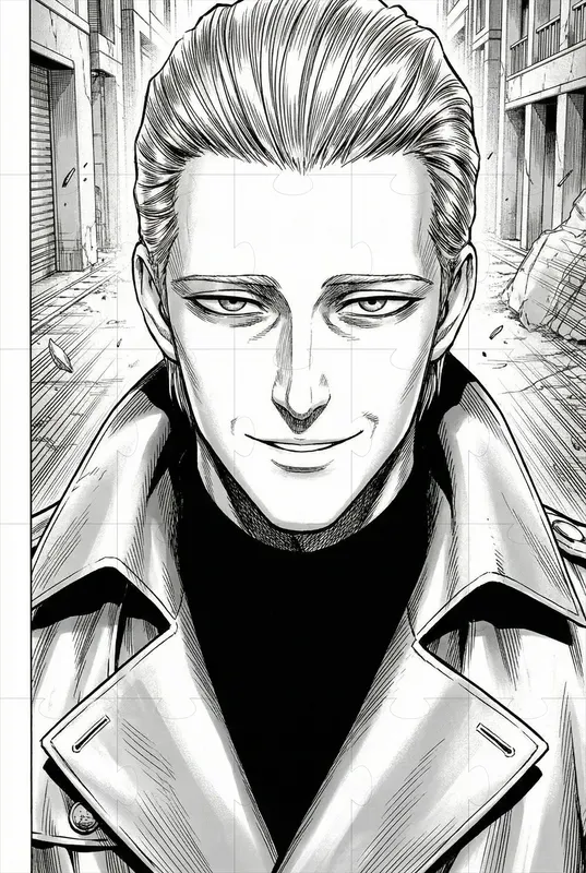 Yusuke Murata Style Opm Manga Art