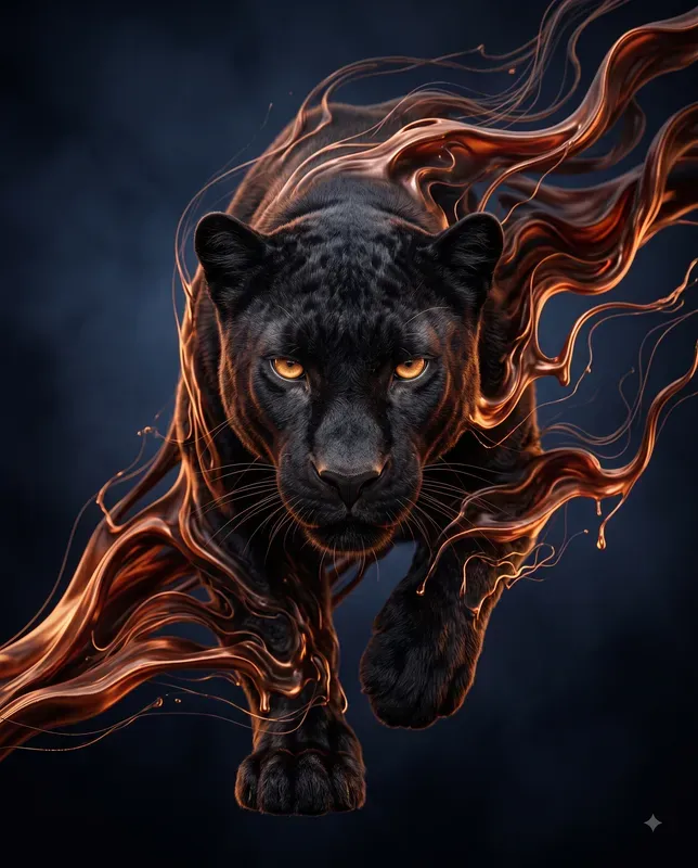 Molten Liquid Art