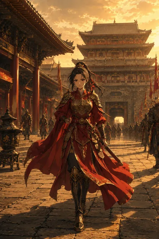 Anime Heroes In Real Historic Cities