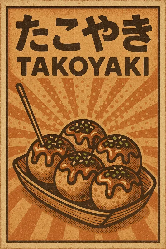 Posters Japan Food