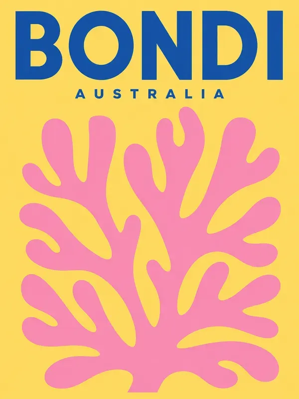 Retro Minimalist Travel Art Posters