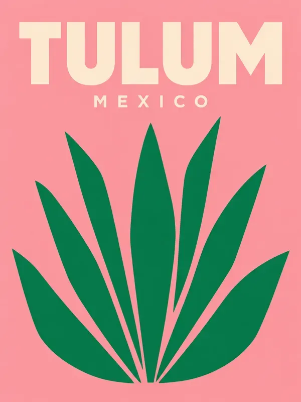 Retro Minimalist Travel Art Posters