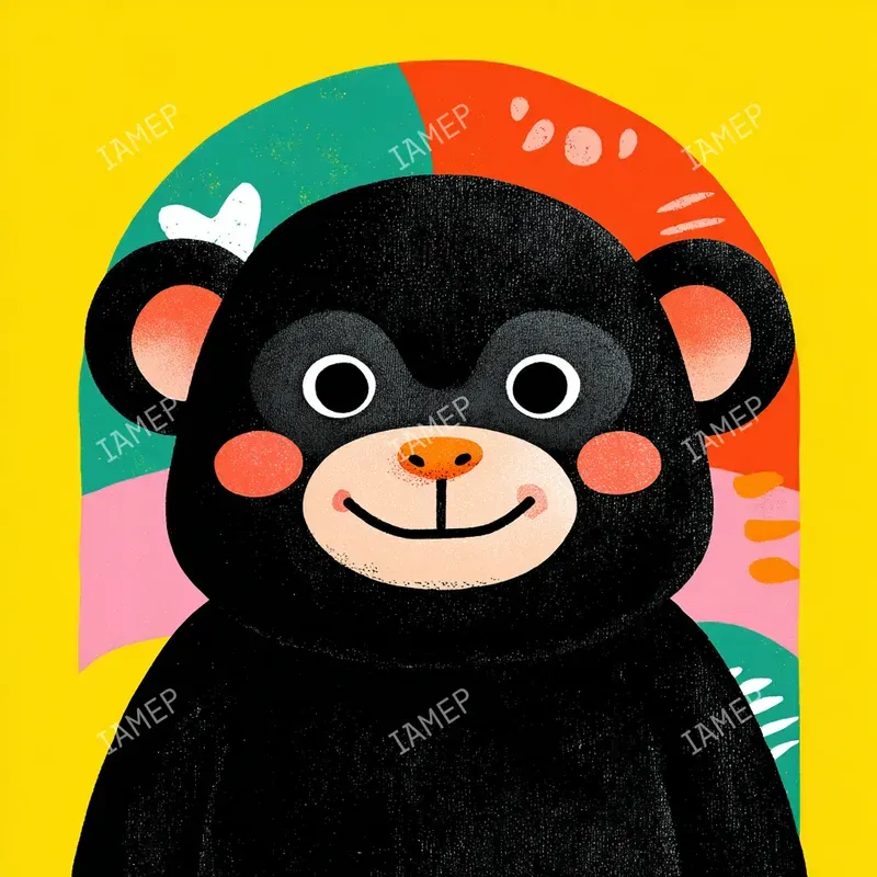 Cute Minimal Animal Portraits