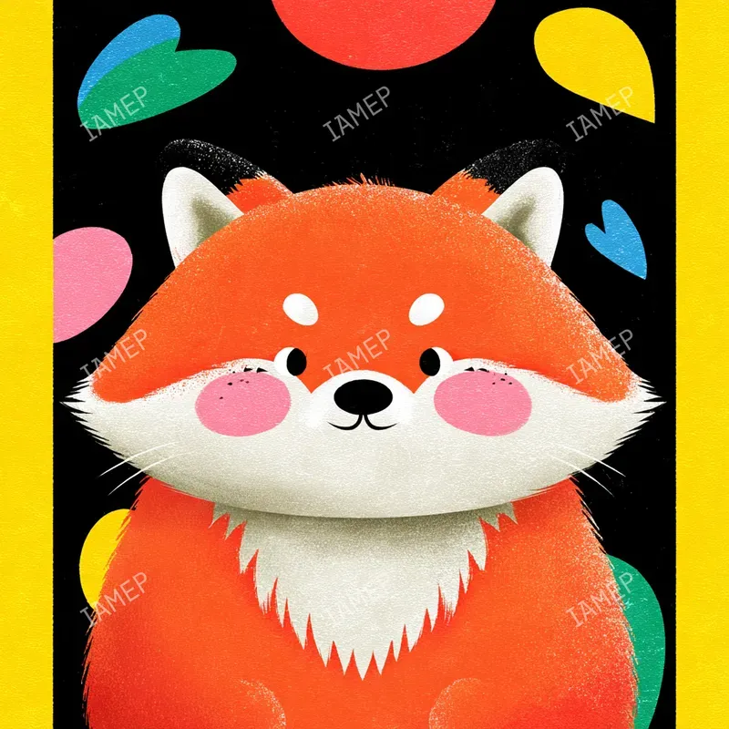 Cute Minimal Animal Portraits