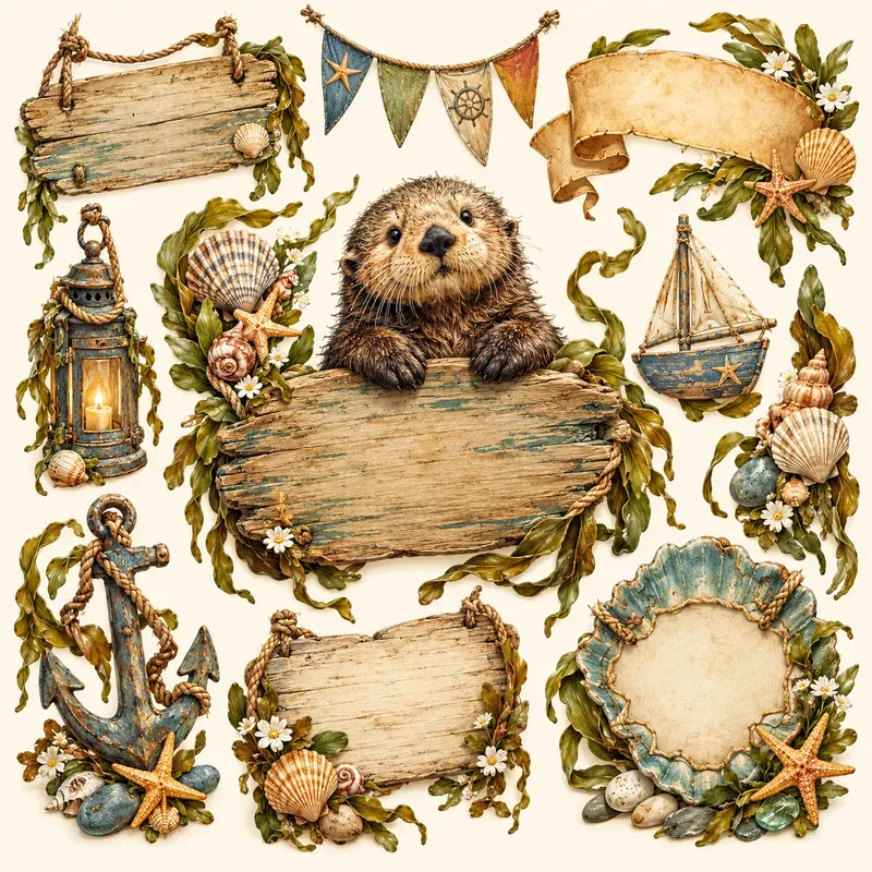 Whimsical Rustic Sign Collections