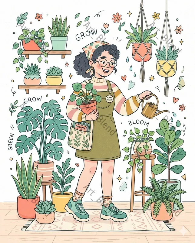 Quirky Editorial Characters