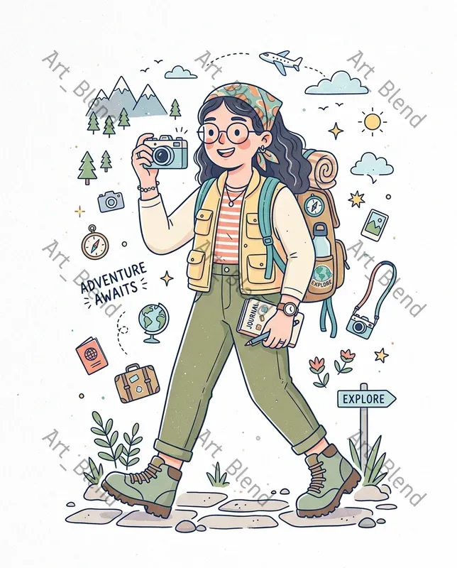Quirky Editorial Characters