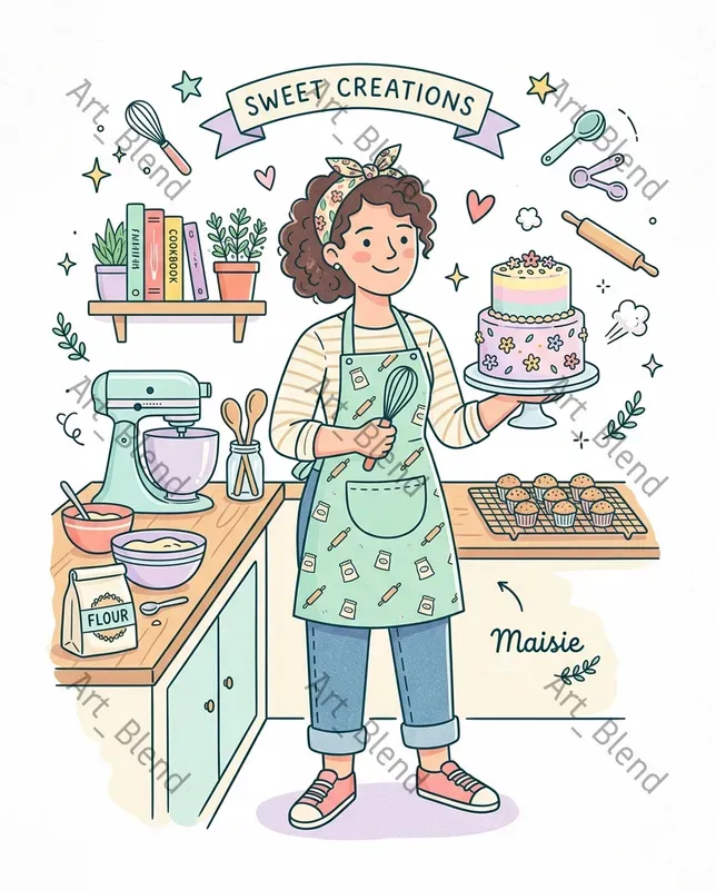 Quirky Editorial Characters
