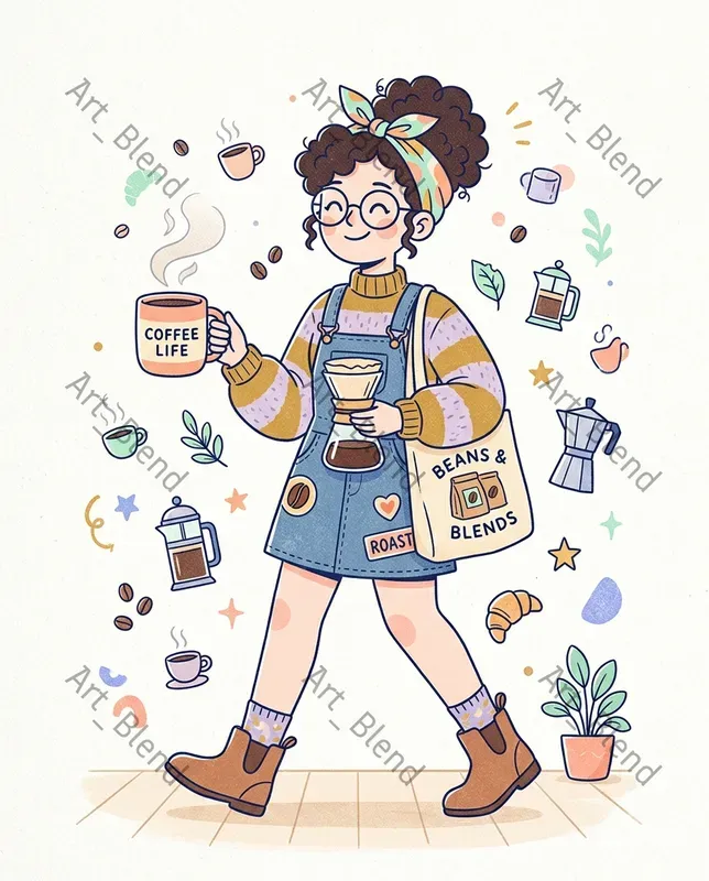 Quirky Editorial Characters