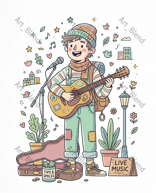 Quirky Editorial Characters