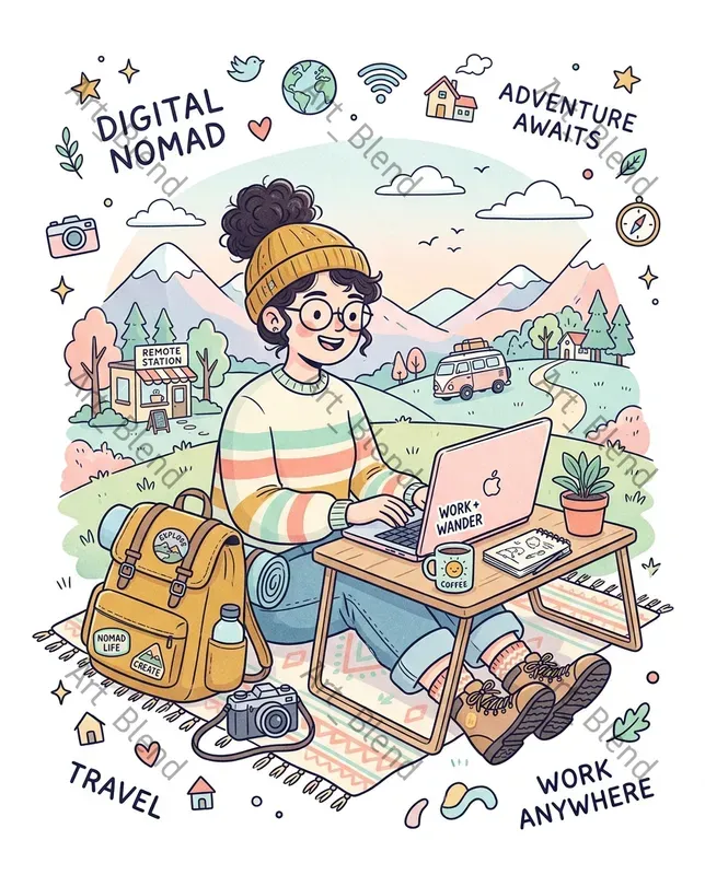 Quirky Editorial Characters