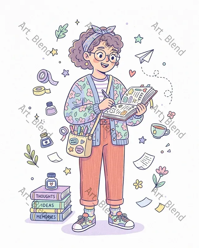 Quirky Editorial Characters
