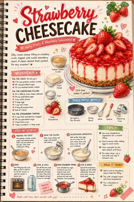 Unique Recipe Infographic Style