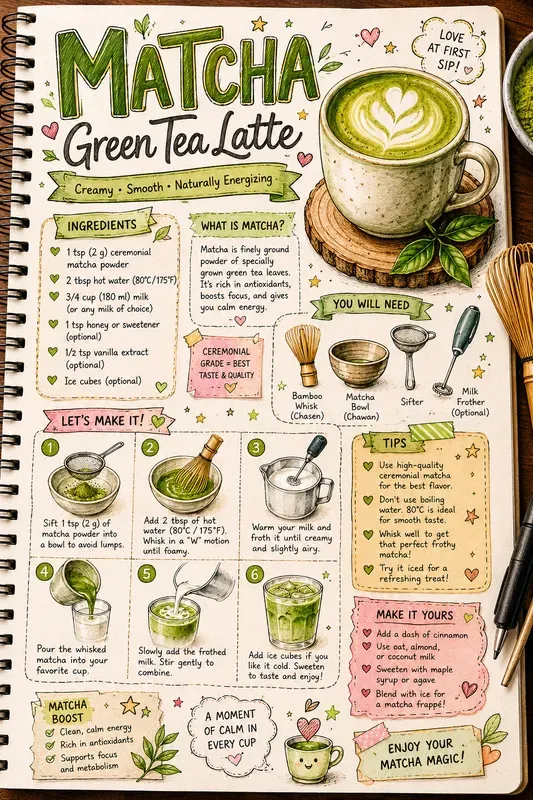 Unique Recipe Infographic Style