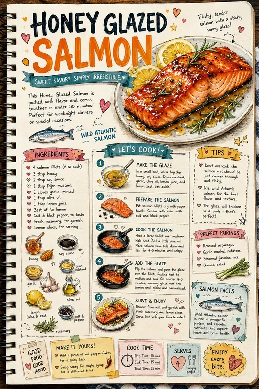 Unique Recipe Infographic Style