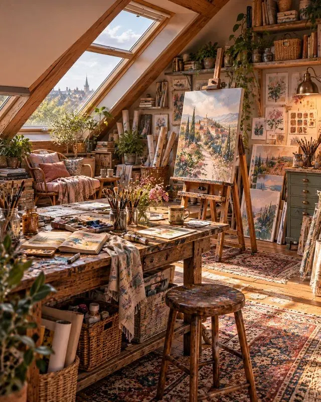 Cozy Interior Story Scenes