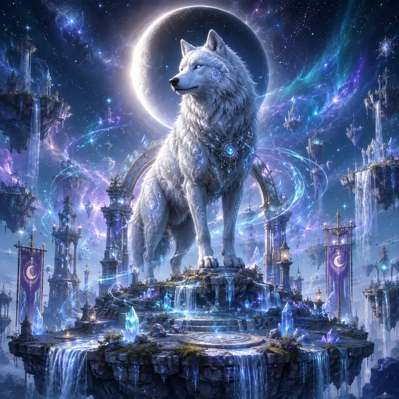 Mystical Elemental Sky Realms