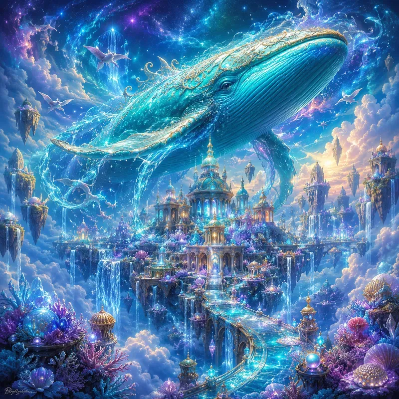 Mystical Elemental Sky Realms