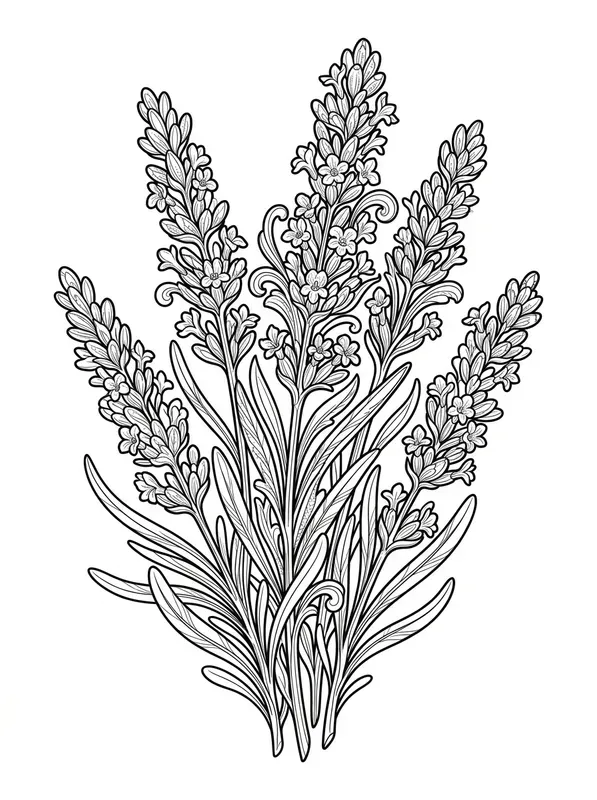 Romantic Sublime Coloring Book Pages