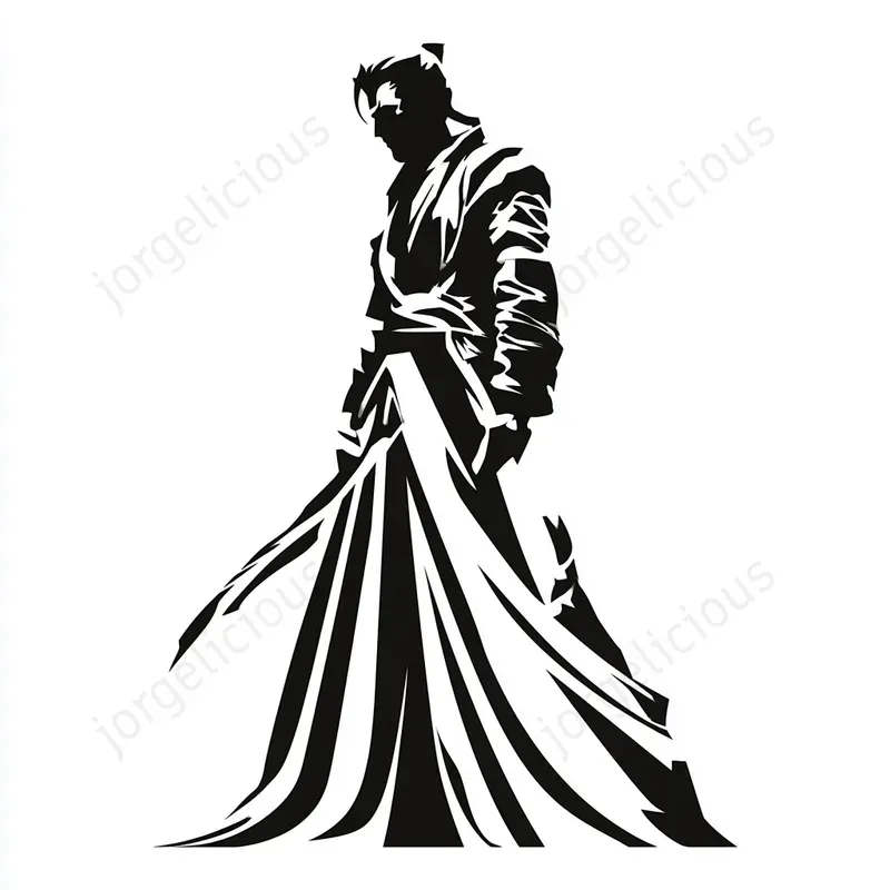 High Contrast Stencil Illustrations