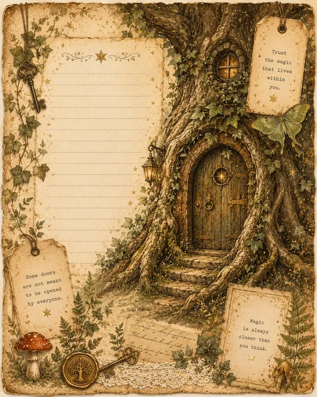 Cottagecore Fairytale Junk Journals