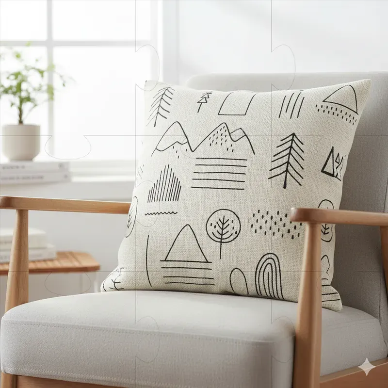Commercial Pillow Cover Design Pods