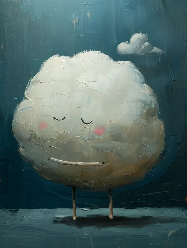 Oil Paint Element Characters