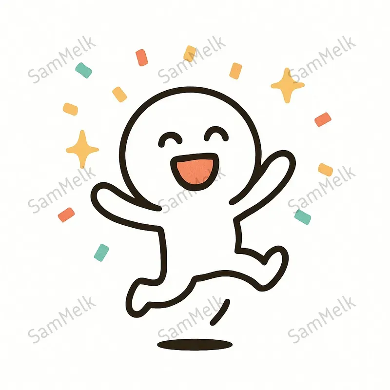 Chic Minimalist Vector Cartoon Designs