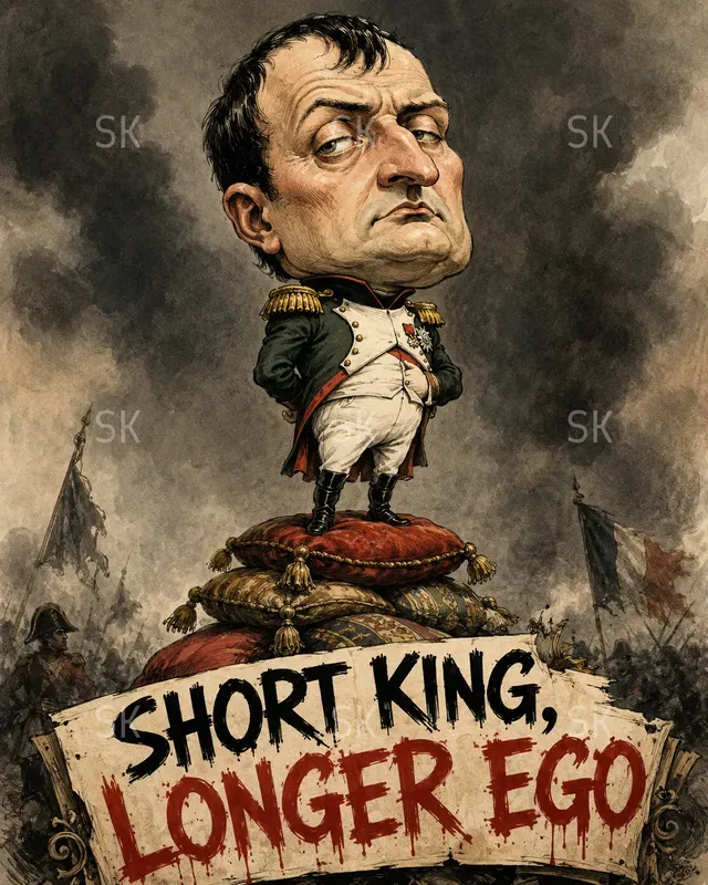 Viral Sarcastic Celebrity Caricatures