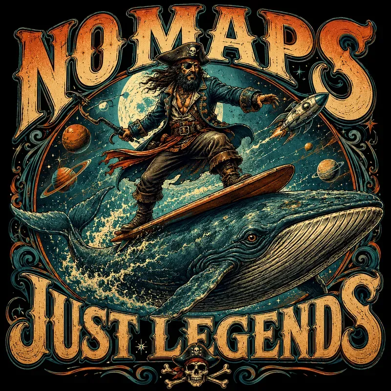 Retro Cosmic Adventure Tshirts
