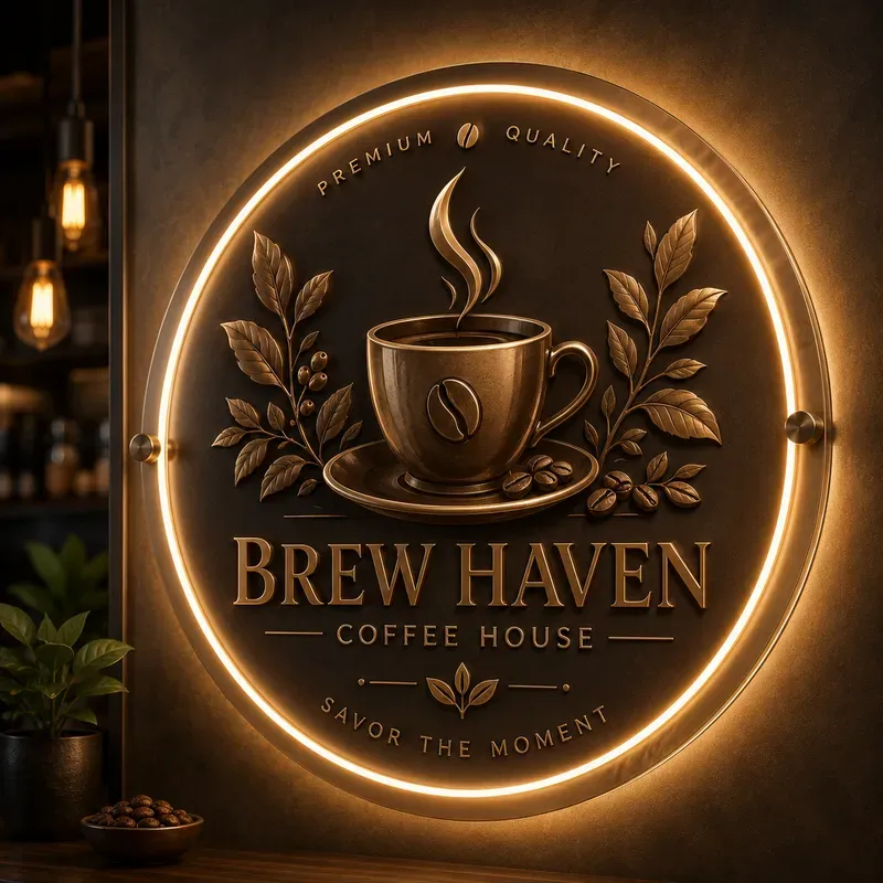 Luxury Circular Logo Mockups