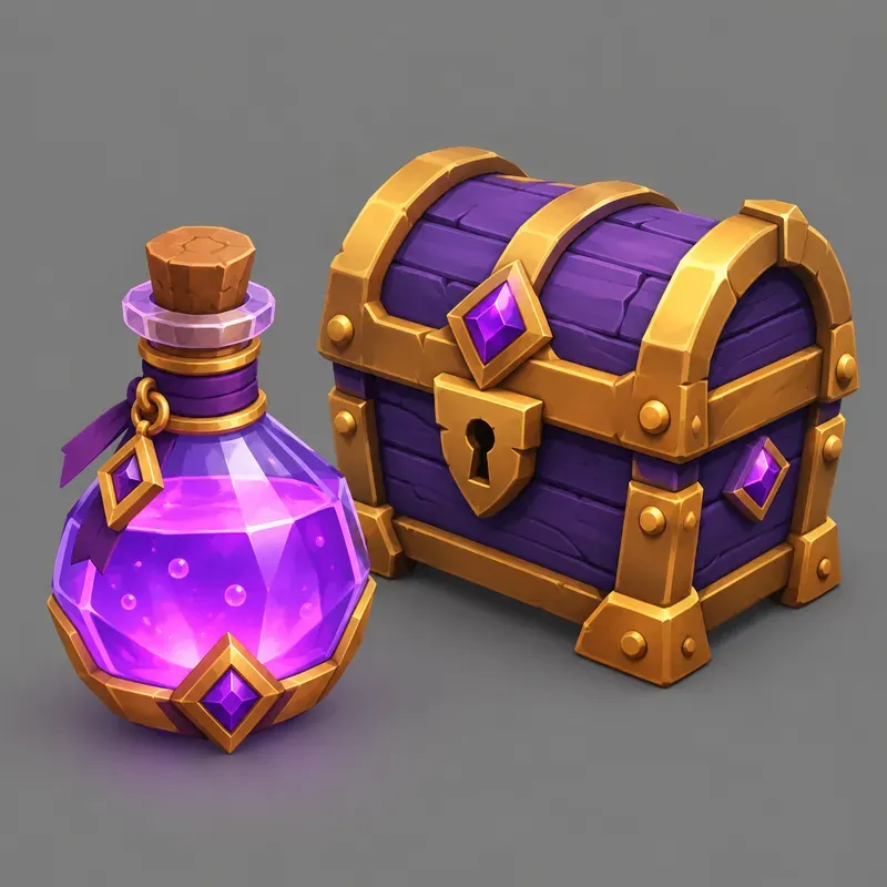 Isometric 3D Lowpoly Game Assets