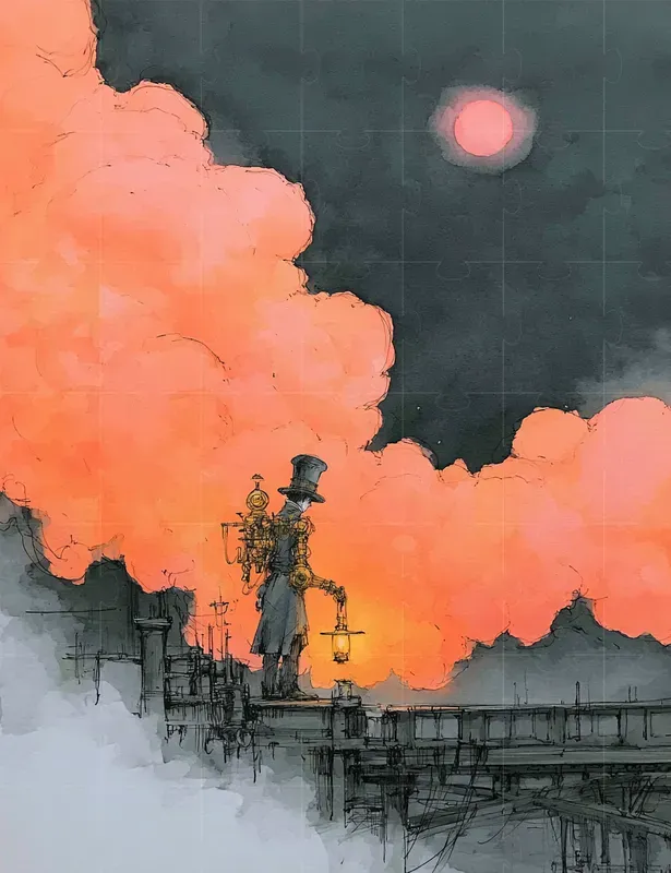 Moonlit Steam Steampunk