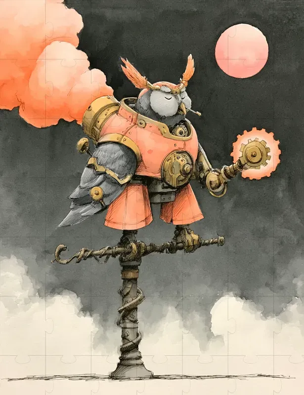 Moonlit Steam Steampunk