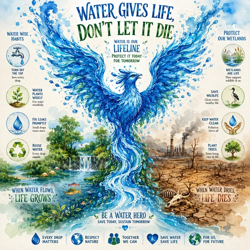 Save Water Poster Packs
