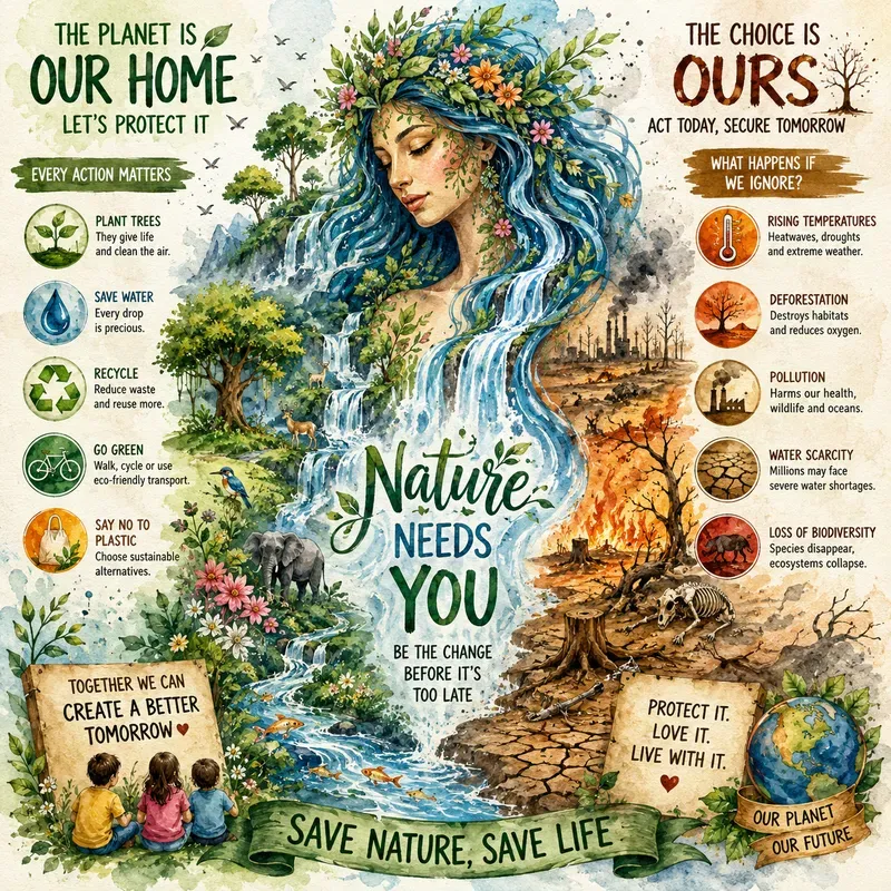 Save Water Poster Packs