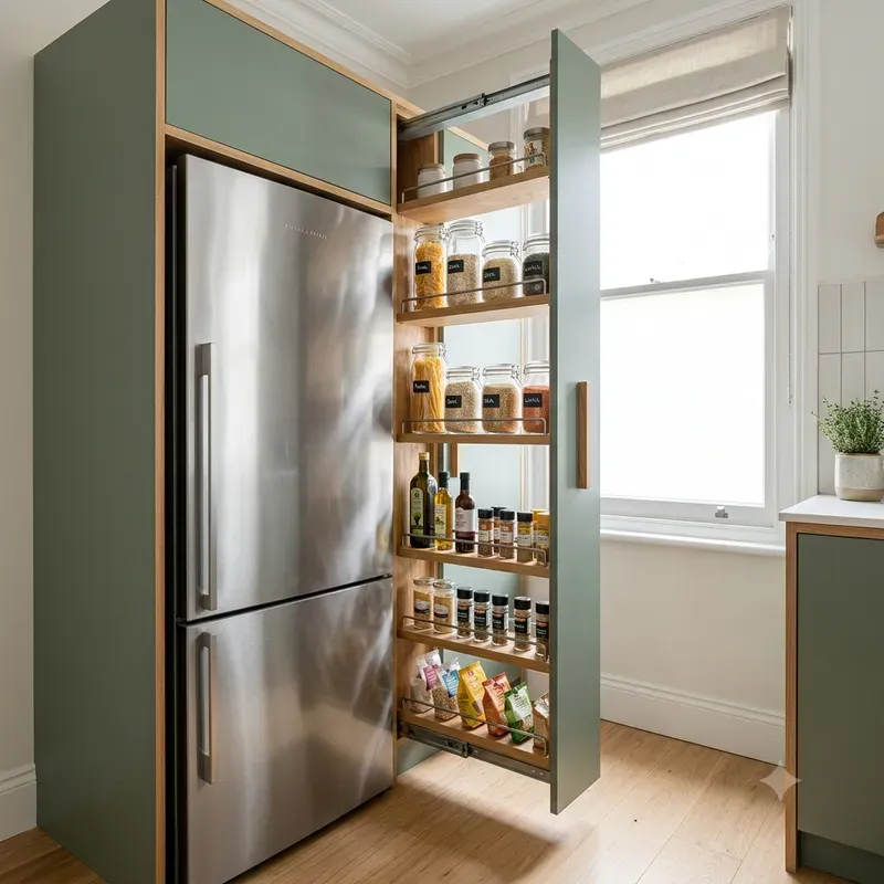 Small Kitchen Storage Scene Builders