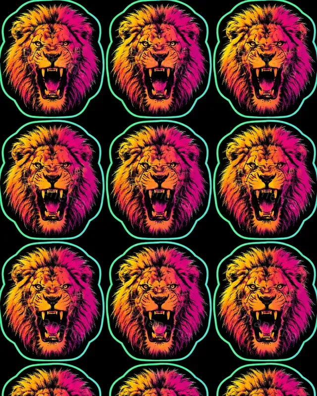 Pop Art Silkscreen Patterns